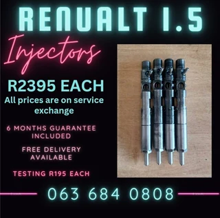 Renualt Kangoo 1.5 Diesel Injectors For Sale With Warranty