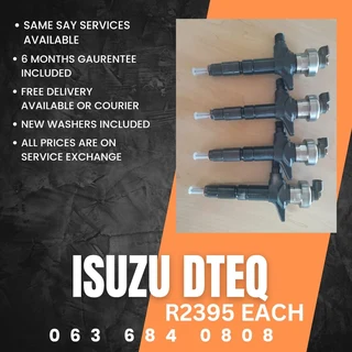 Isuzu Dteq Diesel Injectors For Sale With Warranty