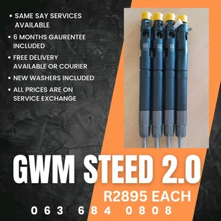 Gwm Steed 2.0 Diesel Injectors For Sale With Warranty