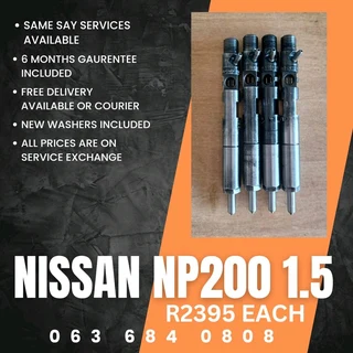 Nissan Np200 1.5 Diesel Injectors For Sale With Warranty