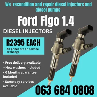 Ford Figo 1.4 Diesel Injectors For Sale With Warranty