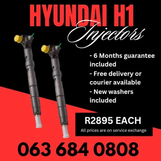 Hyundai H1 Diesel Injectors For Sale With Warranty