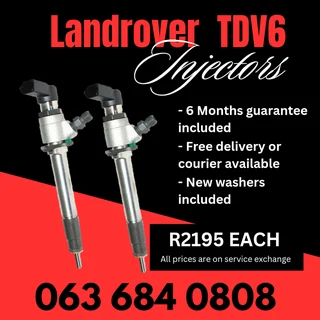 Landrover Discovery Tdv6 Diesel Injectors For Sale With Warranty
