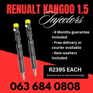 Renualt Kangoo 1.5 Diesel Injectors For Sale With Warranty