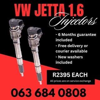 Vw Jetta 1.6 Diesel Injectors For Sale With Warranty