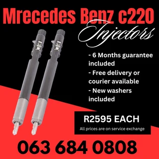 Mercedes Benz C220 Diesel Injectors For Sale With Warranty