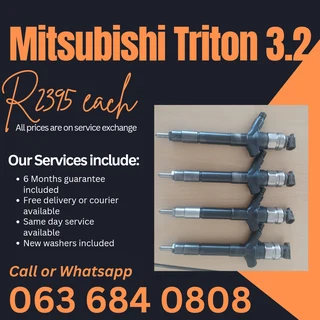 Mitsubishi Triton 3.2 Diesel Injectors For Sale With Warranty