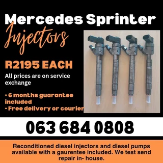 Mercedes Benz Sprinter Diesel Injectors For Sale With Warranty