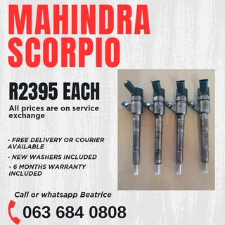 Mahindra Scorpio Diesel Injectors For Sale With Warranty
