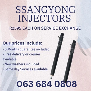 Ssangyong Kyron Diesel Injectors For Sale With Warranty