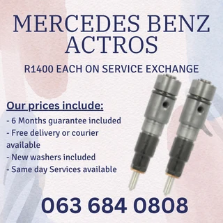 Mercedes Benz Actros Diesel Injectors For Sale With Warranty
