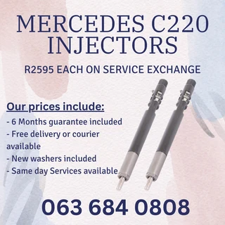 Mercedes Benz C220 Diesel Injectors For Sale With Warranty