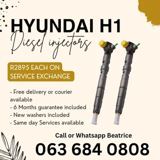 Hyundai H1 Diesel Injectors For Sale With Warranty