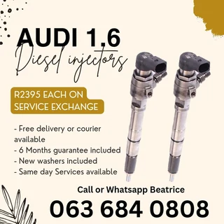 Audi 1.6 Diesel Injectors For Sale With Warranty