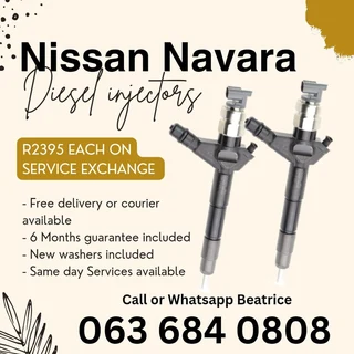 Nissan Navara Yd25 Diesel Injectors For Sale With Warranty