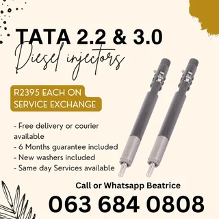 Tata 2.2 And 3.0 Diesel Injectors For Sale With Warranty