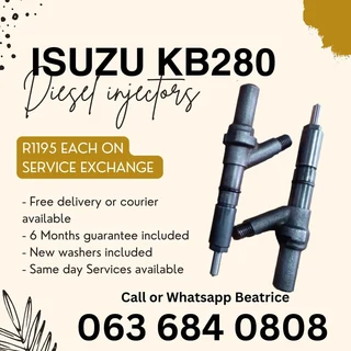 Isuzu Kb280 Diesel Injectors For Sale With Warranty
