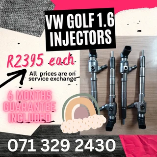 Vw Golf 1.6 Diesel Injectors For Sale With Warranty