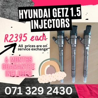 Hyundai Getz 1.5 Diesel Injectors For Sale With Warranty