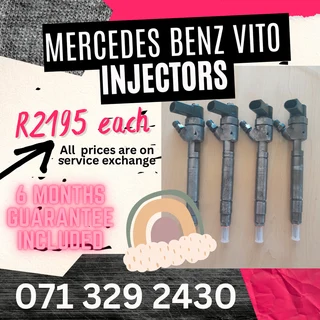 Mercedes Benz Vito Diesel Injectors For Sale With Warranty
