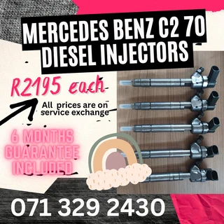Mercedes Benz C270 Diesel Injectors For Sale With Warranty On
