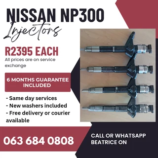 Nissan Np300 Yd25 Diesel Injectors For Sale With Warranty