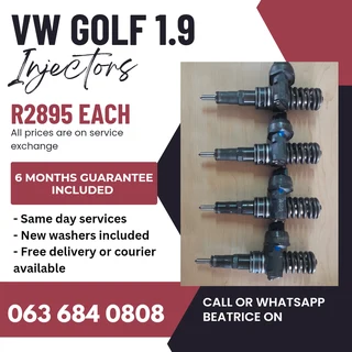 Vw Golf 1.9 Diesel Injectors For Sale With Warranty