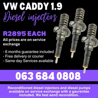 Vw Caddy 1.9 Diesel Injectors For Sale With Warranty