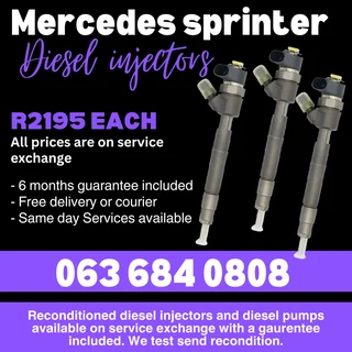 Mercedes Benz Sprinter Diesel Injectors For Sale With Warranty