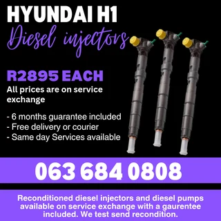 Hyundai H1 Diesel Injectors For Sale With Warranty