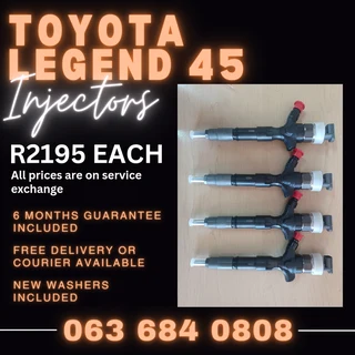 Toyota Legend 45 Diesel Injectors For Sale With Warranty