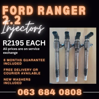 Ford Ranger 2.2 Diesel Injectors For Sale With Warranty