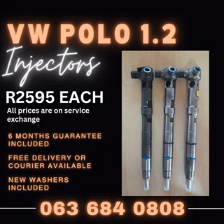 Vw Polo Blue Motion 1.2 Diesel Injectors For Sale With Warranty