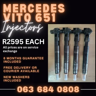 Mercedes Benz 651 Diesel Injectors For Sale With Warranty