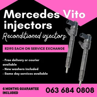 Mercedes Benz Vito Diesel Injectors For Sale With Warranty