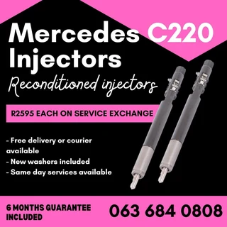 Mercedes Benz C220 Diesel Injectors For Sale With Warranty