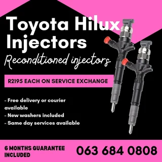 Toyota Hilux Diesel Injectors For Sale With Warranty
