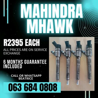 Mahindra Mhawk Diesel Injectors For Sale With Warranty On