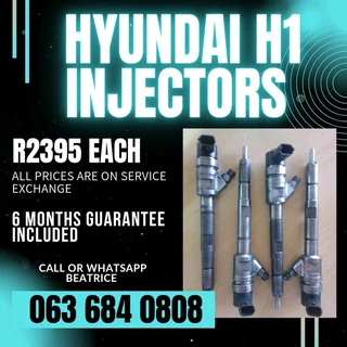 Hyundai H1 Diesel Injectors For Sale With Warranty