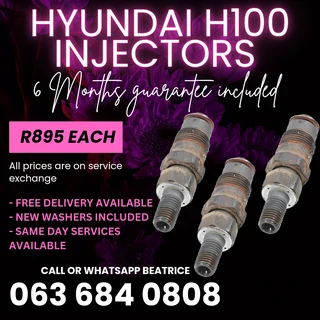 Hyundai H100 Diesel Injectors For Sale With Warranty