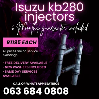 Isuzu Kb280 Diesel Injectors For Sale With Warranty