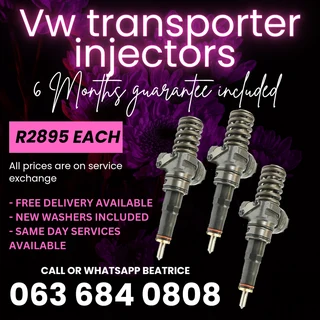 Vw Transporter Diesel Injectors For Sale With Warranty