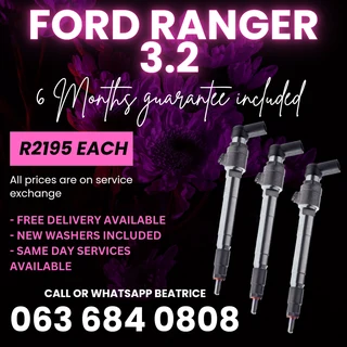 Ford Ranger 3.2 Diesel Injectors For Sale With Warranty