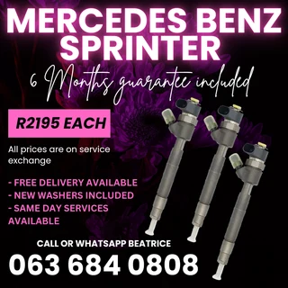Mercedes Benz Sprinter Diesel Injectors For Sale With Warranty