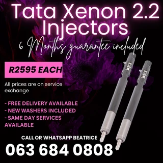 Tata Xenon 2.2 Diesel Injectors For Sale With Warranty