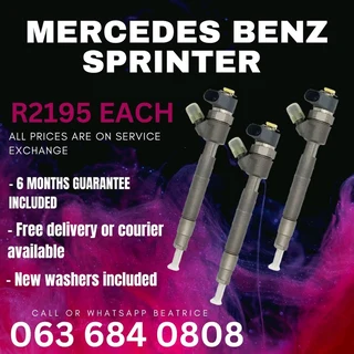 Mercedes Benz Sprinter Diesel Injectors For Sale With Warranty