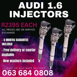 Audi 1.6 Diesel Injectors For Sale With Warranty