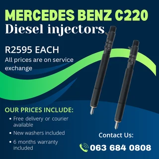 Mercedes Benz C220 Diesel Injectors For Sale With Warranty