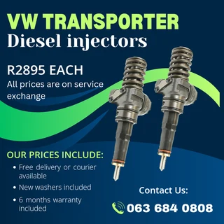 Vw Transporter Diesel Injectors For Sale With Warranty