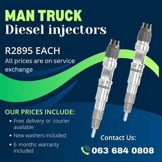 Man Truck Diesel Injectors For Sale With Warranty